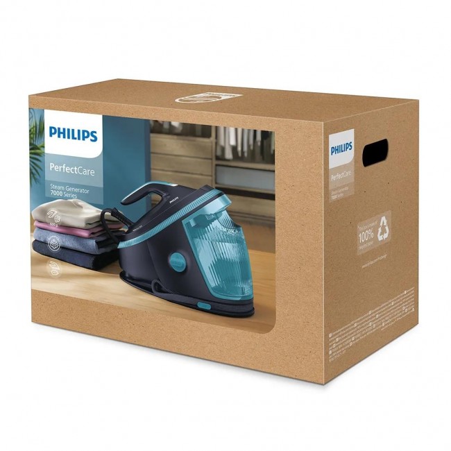 Philips 7000 series PSG7200/20 steam ironing station 3120 W 1.5 L SteamGlide Elite soleplate Blue