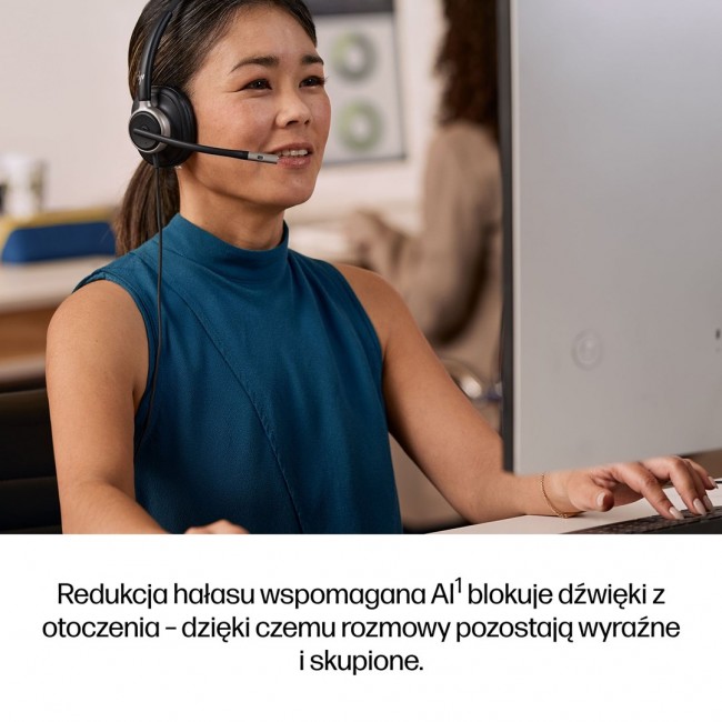 HP Poly Mission 815 Monaural USB Wired Headset