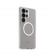 PanzerGlass CARE by Urban Combat Case Transparent w. White Qi Compatible Samsung Galaxy S25 Ultra