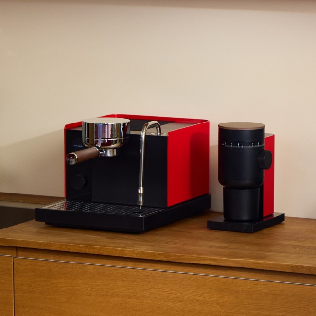 Fellow OPUS GEN 2, Automatic Coffee Grinder, Cherry Red