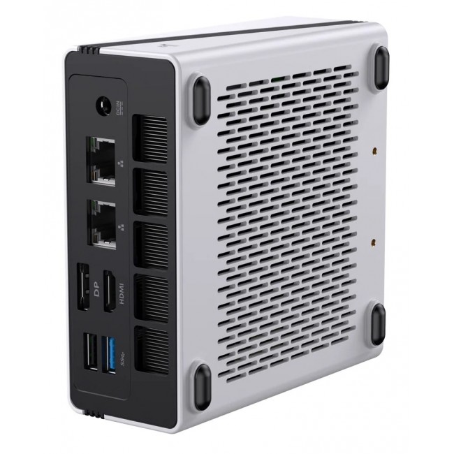 Chuwi UBox AMD Ryzen 5 6600H 16 GB DDR5-SDRAM 512 GB SSD Windows 11 Pro Mini PC Silver