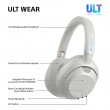 Sony ULT WEAR - Wireless Bluetooth Headphones with ULT POWER SOUND, Ultimate Deep Bass, Noise Cancelling, Clear Call Quality, Up to 30hr Battery Life, IOS & Android