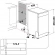 Whirlpool WSFO 3T223 PC X Freestanding 10 place settings