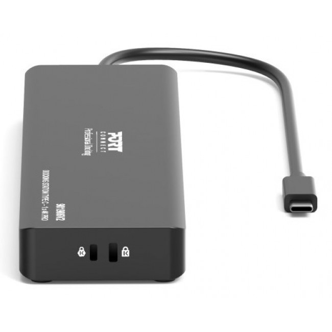 Port Designs PORT Connect Mobile docking station 1 X 4K USB-C 9 devices 100W