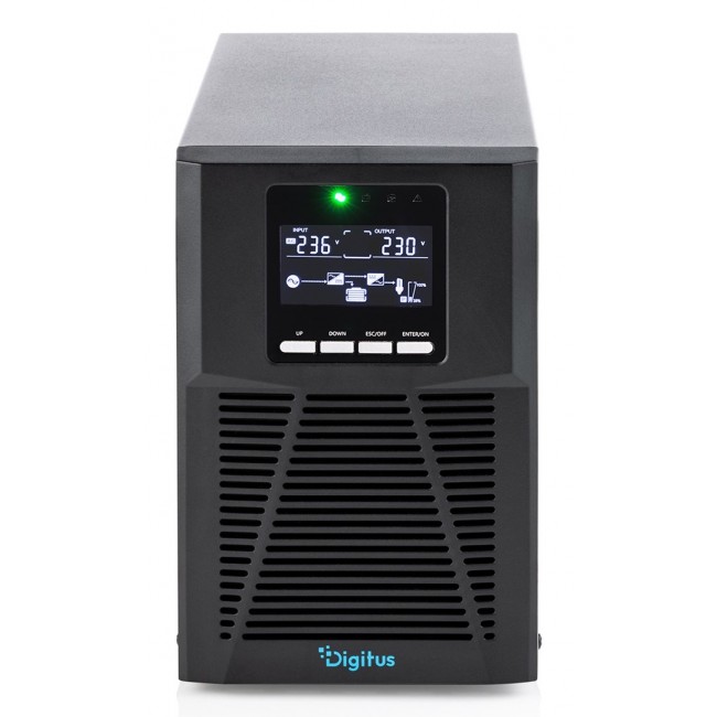 Digitus OnLine UPS systems, tower type, 1000 VA / 1000 W