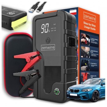 Zenwire Urządzenie rozruchowe Jump Starter Powerbank samochodowy 6400 mAh CY16