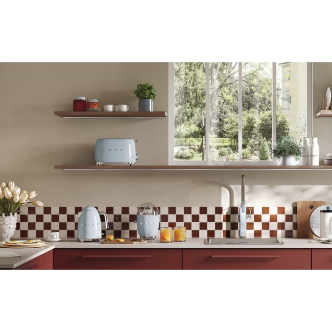 SMEG pastel blue kettle KLF03PBEU
