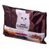 GOURMET A la Carte Chicken, Trout, Beef, and Fish - wet cat food - 4 x 85 g