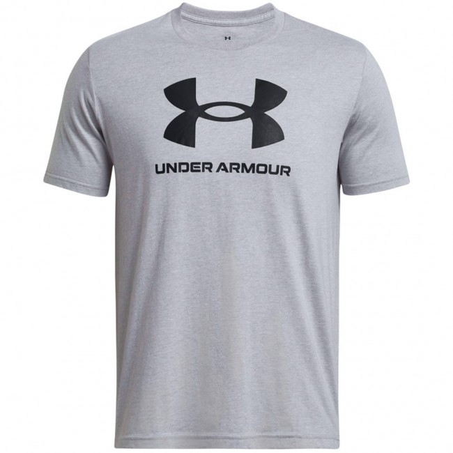 Under Armour Sportstyle Logo Men's T-Shirt Grey 1382911 035 L Under Armour Sportstyle Logo Men's T-Shirt Grey 1382911 035 L
