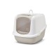 SAVIC Nestor Jumbo White - Coffee - covered cat litter box - 66.5x48.5x46.5 cm - 1 pc. SAVIC Nestor Jumbo White - Coffee - covered cat litter box - 66.5x48.5x46.5 cm - 1 pc.