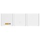 Tenda EX3-3 mesh wi-fi system Dual-band (2.4 GHz / 5 GHz) Wi-Fi 6 (802.11ax) White 1 Internal Tenda EX3-3 mesh wi-fi system Dual-band (2.4 GHz / 5 GHz) Wi-Fi 6 (802.11ax) White 1 Internal