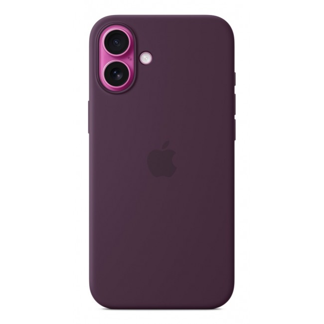 Apple iPhone 16 Plus Silicone Case with MagSafe - Plum
