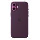 Apple iPhone 16 Plus Silicone Case with MagSafe - Plum