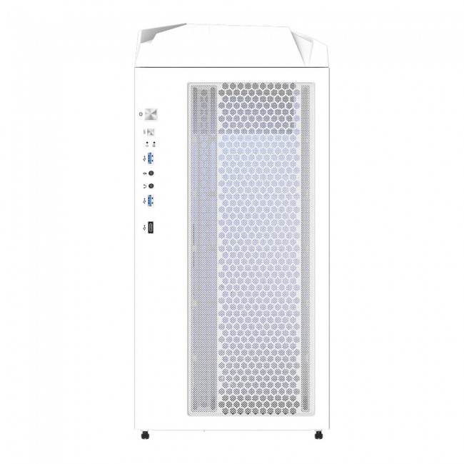 GIGABYTE C301 GLASS WHITE computer case Midi Tower