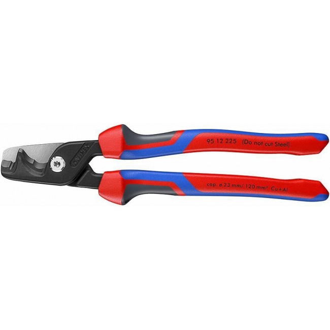 KNIPEX CABLE CUTTER STEPCut XL COMPOSITE 225mm KNIPEX CABLE CUTTER STEPCut XL COMPOSITE 225mm