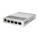 Mikrotik CRS305-1G-4S+IN network switch Managed Gigabit Ethernet (10/100/1000) Power over Ethernet (PoE) White Mikrotik CRS305-1G-4S+IN network switch Managed Gigabit Ethernet (10/100/1000) Power over Ethernet (PoE) White