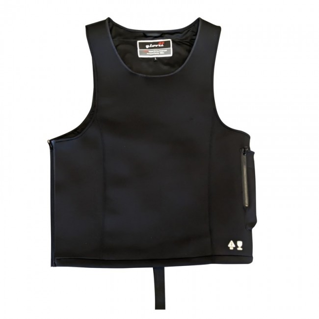 Glovii GMV1L water sport vest Black Softshell Glovii GMV1L water sport vest Black Softshell
