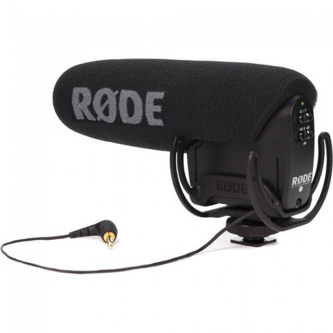 R DE VIDEOMIC PRO R microphone Black Digital camera microphone