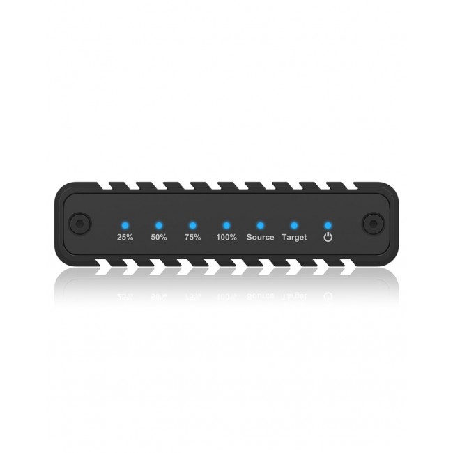 ICY BOX IB-2817MCL-C31 SSD enclosure Black M.2 USB powered