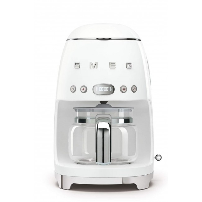Smeg 50's Style Drip Filter Coffee Machine DCF02WHEU White