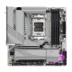 GIGABYTE B650M AORUS ELITE AX ICE Motherboard - AMD Ryzen 9000 Series CPUs, 12+2+2 Phases VRM, up to 8000MHz DDR5 (OC), 1xPCIe 5.0 + 1xPCIe 4.0 M.2, 2.5GbE LAN, WIFI 6E, USB 3.2 Gen 2x2