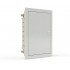 Plastic enclosure w/ metal doors, IP40, 2 rows