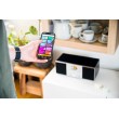 JVC RD-E874B Tower Bluetooth 20 W Black, Silver