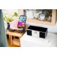 JVC RD-E874B Tower Bluetooth 20 W Black, Silver