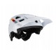 LEATT MTB Enduro 2.0 V23 Bike Helmet with Removable Chin Guard, Size L (59 63 cm), White