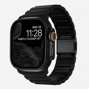 Nomad NM014834858 smart wearable accessory Band Black Titanium