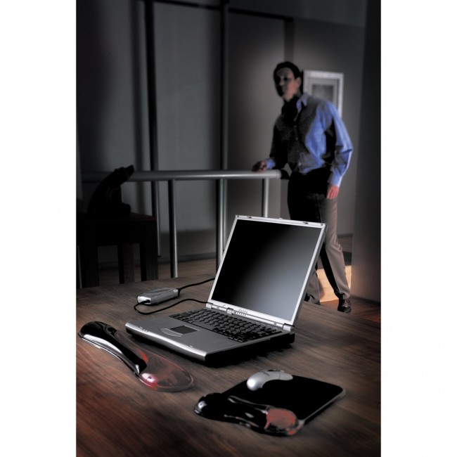 Kensington Duo Gel Mouse Pad Wrist Rest Red