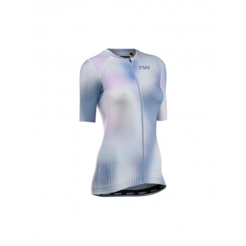Koszulka rowerowa NORTHWAVE Blade Woman Jersey S/s szara - M