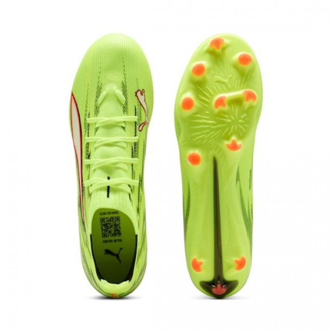 PUMA Ultra 6 Match FG/AG Football Male Black, Green