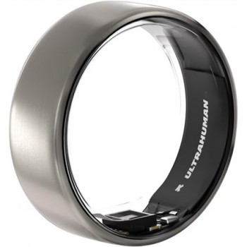 Ultrahuman | Ring Air | Raw Titanium | Size 10 | Smart Ring