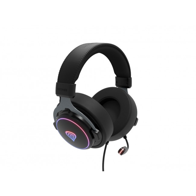 GENESIS NSG-2169 headphones/headset Wired Head-band Gaming USB Type-A Black