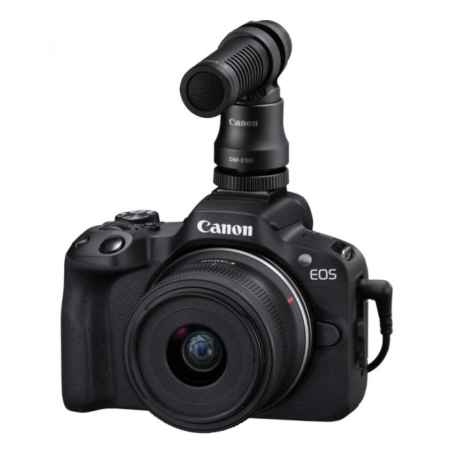 Canon EOS R50, Black + RF-S 18-45mm F4.5-6.3 IS STM Kit