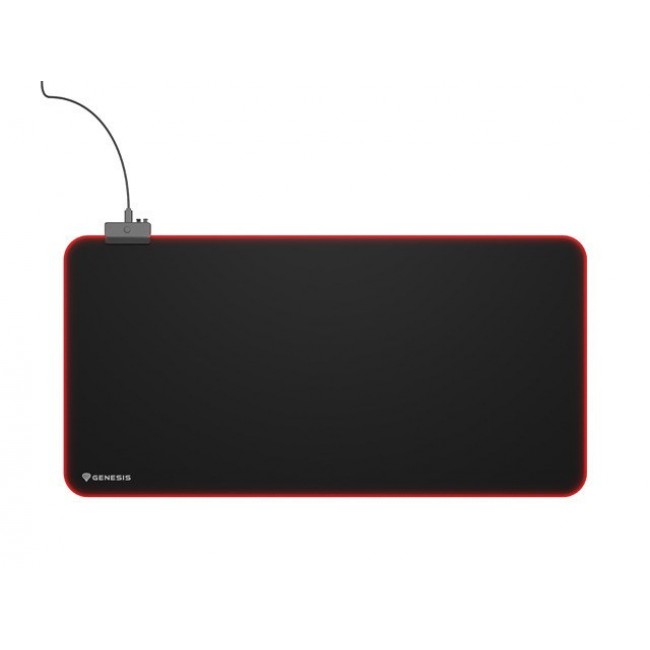 GENESIS Boron 500 XXL RGB Gaming mouse pad Black