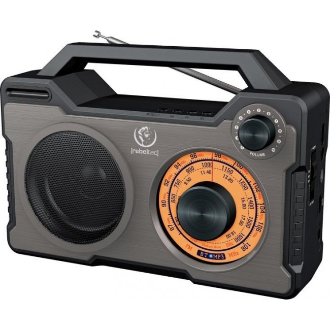 Rebeltec RODOS Portable Bluetooth player radio FM 10W RMS Rebeltec RODOS Portable Bluetooth player radio FM 10W RMS