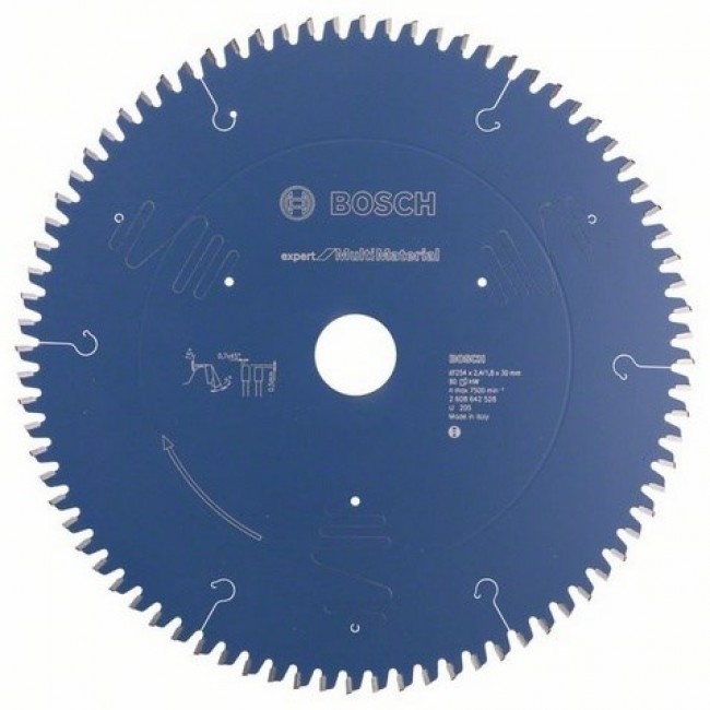 Bosch 2608642528 circular saw blade 25.4 cm 1 pc(s) Bosch 2608642528 circular saw blade 25.4 cm 1 pc(s)