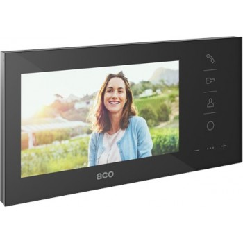 ACO GLASS-PRO-7 BK Monitor Familio COMO PRO 7 inch