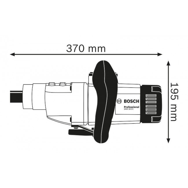 Bosch GRW 18-2 E Professional 1050 RPM 7.2 kg Bosch GRW 18-2 E Professional 1050 RPM 7.2 kg