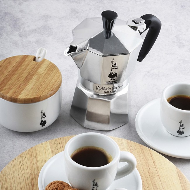 Bialetti Moka Express Moka pot 0.775 L Aluminium, Black