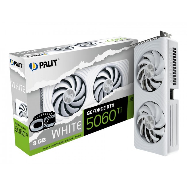 Palit GeForce RTX 5060 Ti White OC NVIDIA 8 GB GDDR7