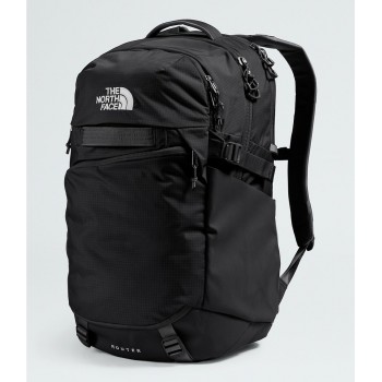 The North Face Router backpack Rucksack Black Nylon, Recycled polyester