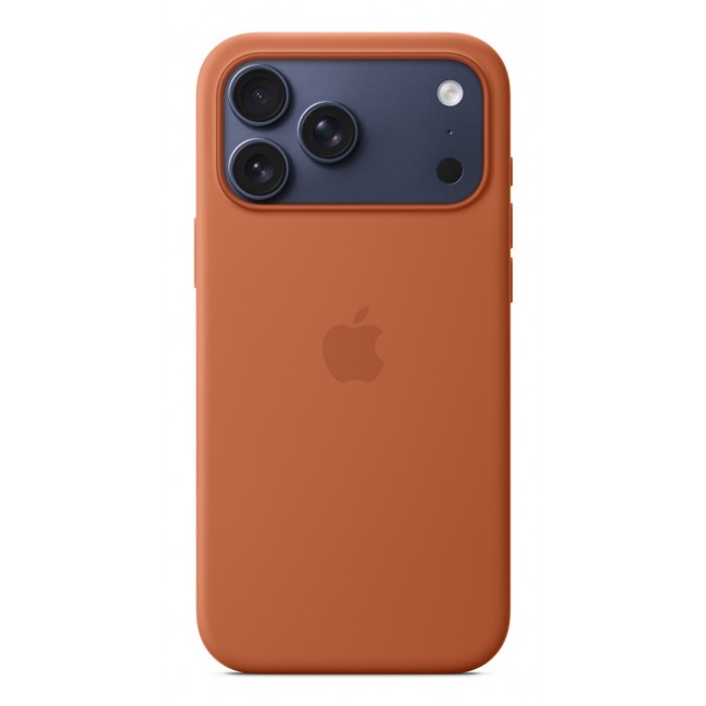 Apple iPhone 17 Pro Max Silicone Case with MagSafe Terra Cotta