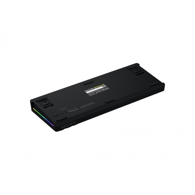 HATOR Skyfall 65 Wired, Mechanical, USB-C, Aurum Sterling, 70M clicks, RGB, Black, 790g