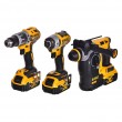 POWER TOOL COMBO KIT DEWALT DCK368P3T-QW (DCH273+DCD796+DCF887) POWER TOOL COMBO KIT DEWALT DCK368P3T-QW (DCH273+DCD796+DCF887)
