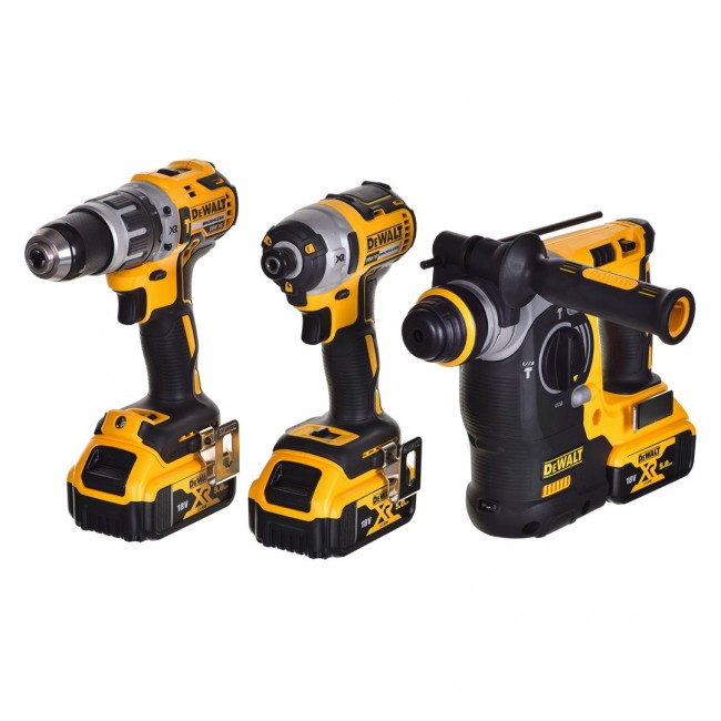 POWER TOOL COMBO KIT DEWALT DCK368P3T-QW (DCH273+DCD796+DCF887) POWER TOOL COMBO KIT DEWALT DCK368P3T-QW (DCH273+DCD796+DCF887)