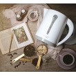 Adler AD 1244 electric kettle 2.5 L 2200 W white and blue Adler AD 1244 electric kettle 2.5 L 2200 W white and blue