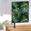 Maclean MC-967 Double Vertical Monitor Desk Mount Screen Holder max VESA 100x100, 13-27